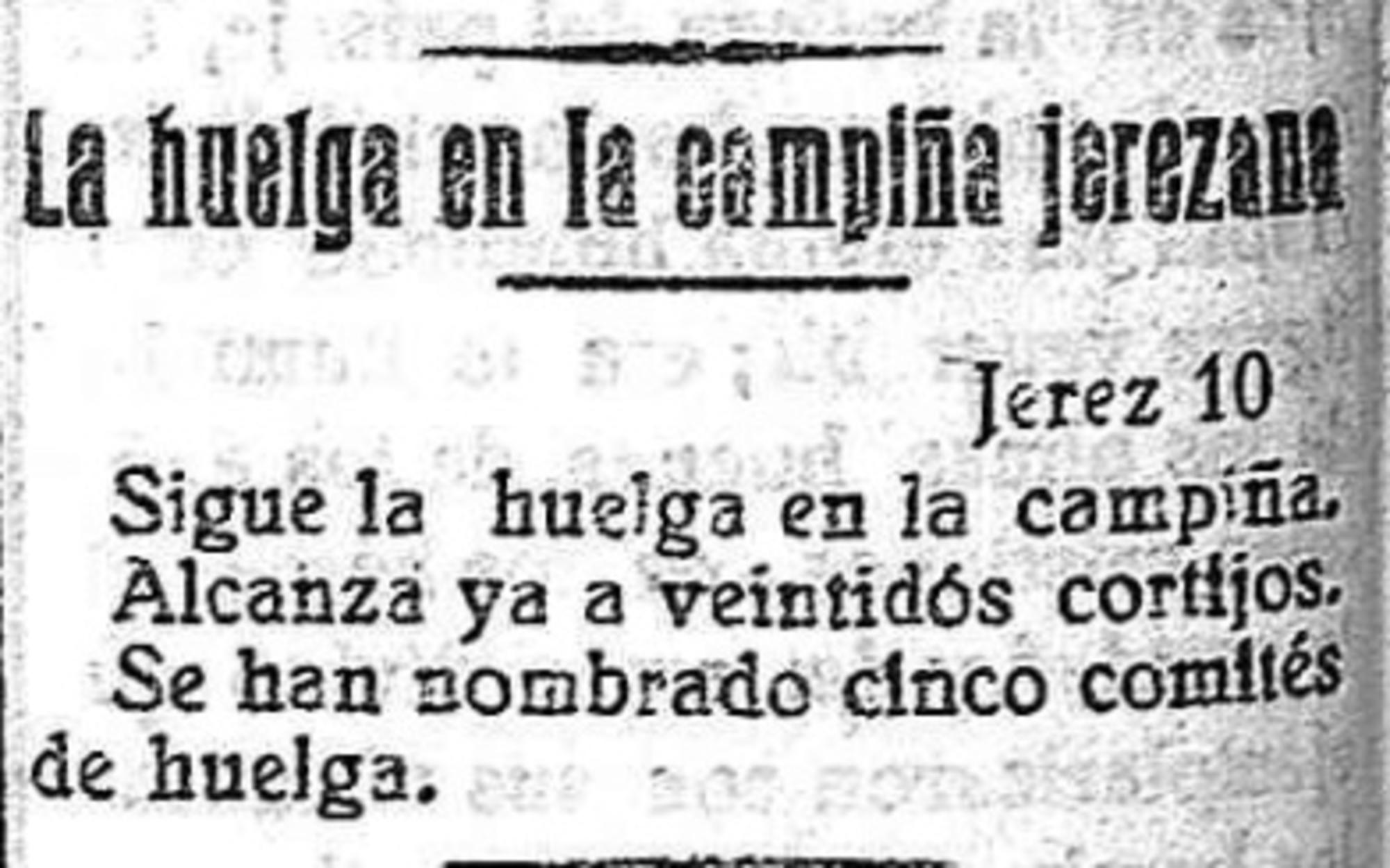 Huelga campiña Jerez